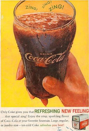 Coke ad Apr 62